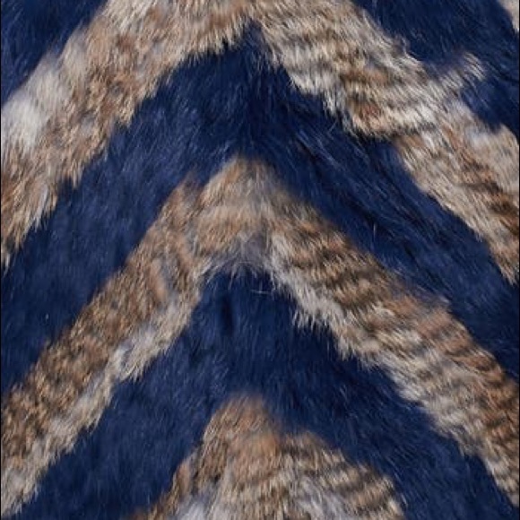 ZADIG & VOLTAIRE Genuine Rabbit Fur Jacket - Picture 3 of 9